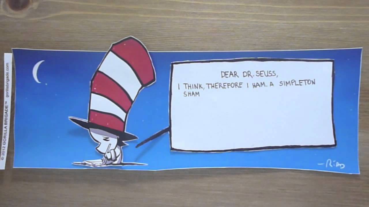 Comic Strip Paper Cutout Animation