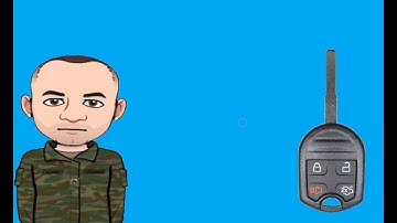 How to replace a 2016 Ford Fiesta 4 Button Remote Head Key Battery