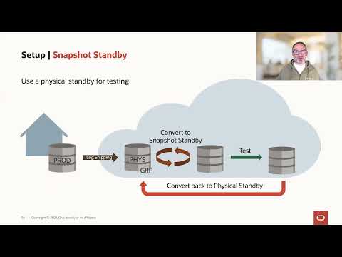 Configure your Oracle Database for repeatable tests