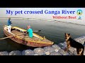 My pet crossed ganga river  varanasi part 1  horse ride of ragnar varanasi horseride