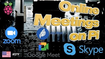 Try Online Meetings : Zoom, Skype, Google Meet, Jitsi