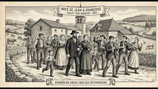 Chant de noce pour Jean et Françoise à Abjat sur bandiat en 1892