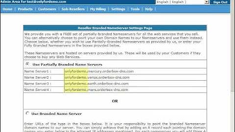 Instructional Video: Branding Nameservers