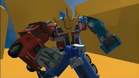 Optimus prime maximus transformation recreation || prisma 3d