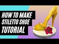 How To Make A Stiletto High Heel Shoe Cake Topper Out Of Gumpaste