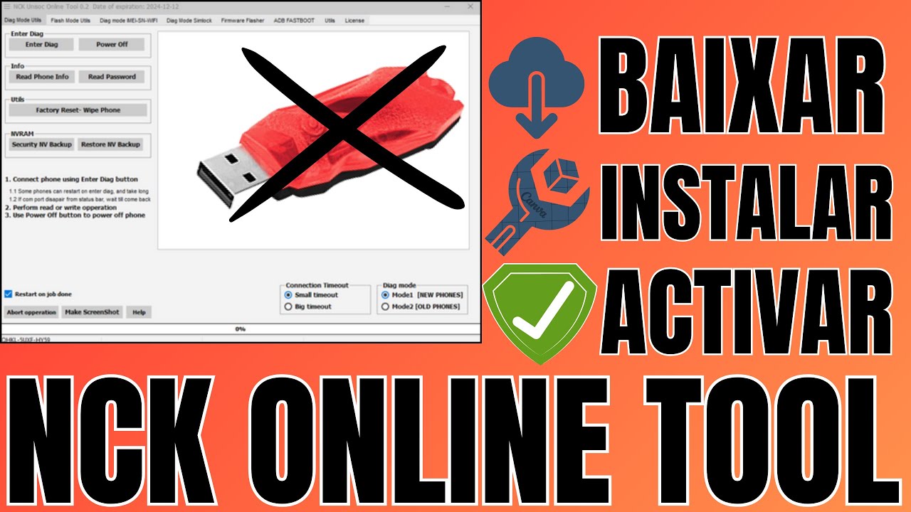 ✅️COMO BAIXAR E ACTIVAR NCK ONLINE TOOL 100% GARANTIDO SEM ERROS✅️