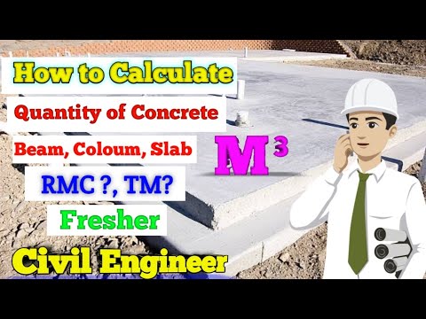 How to Calculate Concrete Quantity | RMC Concrete Calculator | RMC plant , TM | Concrete Technology