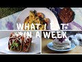 VERY REALISTIC WHAT I EAT IN A WEEK // vegan & on lockdown