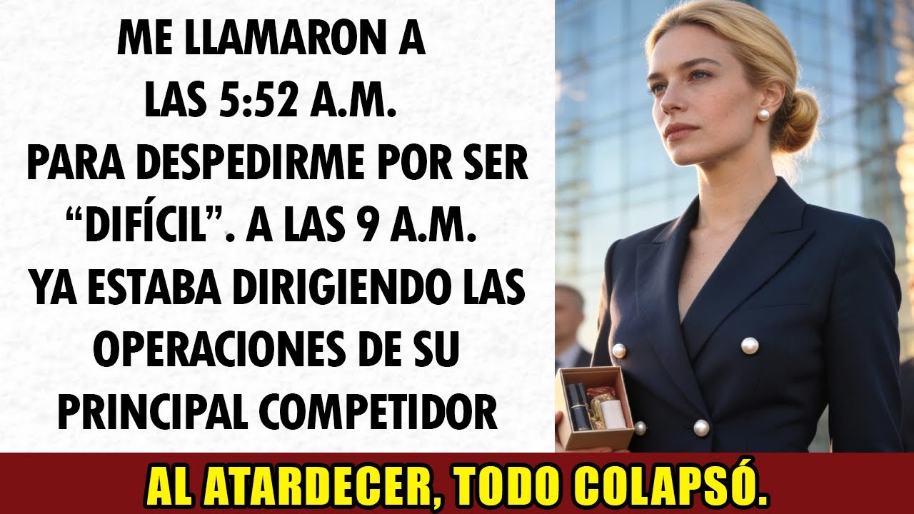 Despedida a las 5:52 a.m. por 