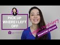 PICK UP WHERE I LEFT OFF - essential phrase -English Vocabulary