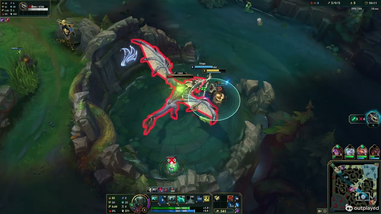 LOL PYKE DIAMOND 4 EUW #12