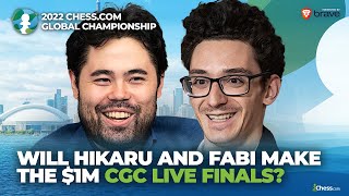 Will Fabiano and Hikaru Make The $1M Chess.com Global Championship Live Finals? | Presented By Brave