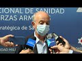 Declaraciones del ministro de Defensa Nacional, Javier García