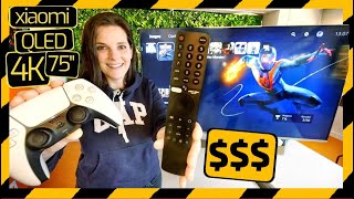 Clipset Videos Xiaomi Mi TV Q1 4K 75" -LOCURA de TELE para PS5 y XBOX Series por 999€-