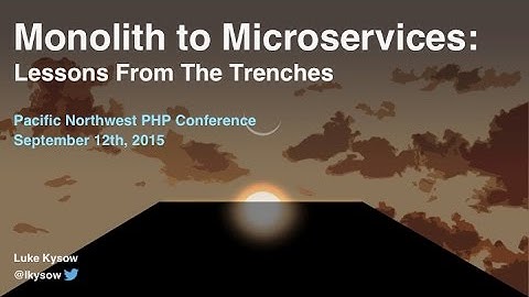 Monolith to Microservices: Lessons from the Trenches