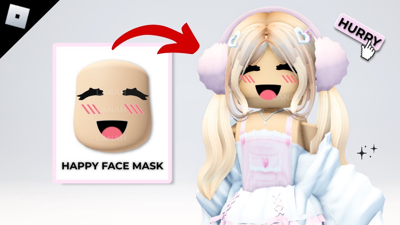 So 2 of my favourite faces (Pink galaxy face and super super happy face)  combined and this what it turned out.. : r/roblox