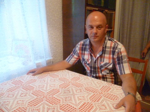 Скатерть крючком от Евгения Лыкашева Скатерть крючком от Евгения Лыкашева