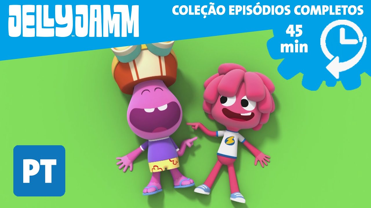 Jelly Jamm. Coleção Ep21 - 24. Desenhos animados em português completos.