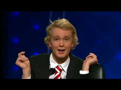 Björn Gustafsson som brat - Parlamentet (TV4)