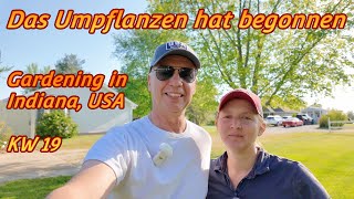 Wöchentlicher Rundgang durch unseren Garten - Indiana USA - KW19  2024