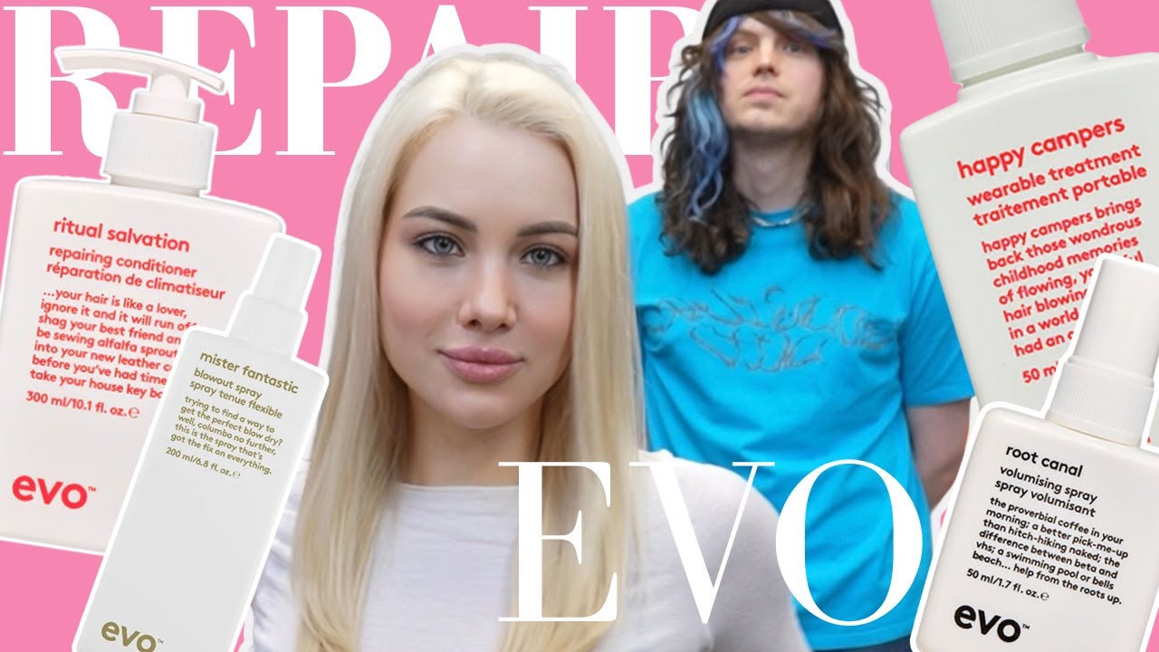 УХОД и ВОССТАНОВЛЕНИЕ волос от EVO//МОЙ БЛОНД