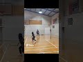 What a sick Badminton Cross court by 10yrs to kick Dad's butt  #shorts #badminton #badmintongame