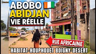 ABIDJAN 🇨🇮 ABOBO: From Abobo Market to Desert and Habitat Neighborhood | Urban Exploration screenshot 4