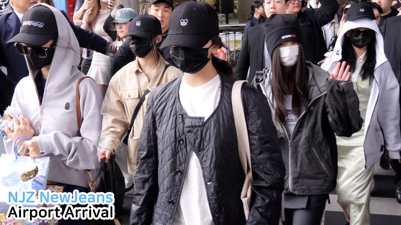 NJZ 뉴진스 홍콩에서 입국 NewJeans Airport Arrival｜인천공항 250324