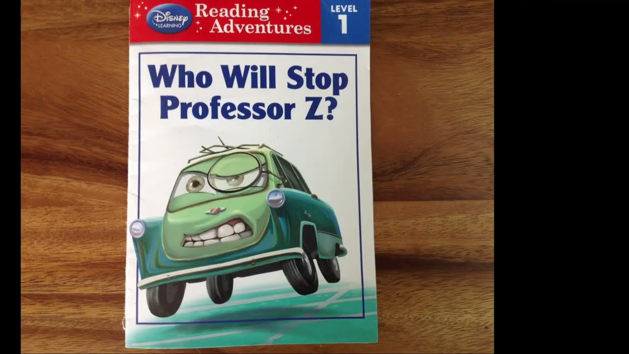 Walt Disney's Who Will Stop Professor Z Read Aloud #Disney #Pixar #Cars