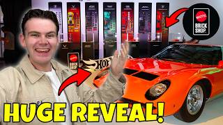 I attended the Mattel Brick Shop Hot Wheels 2026 Launch Party in Texas!