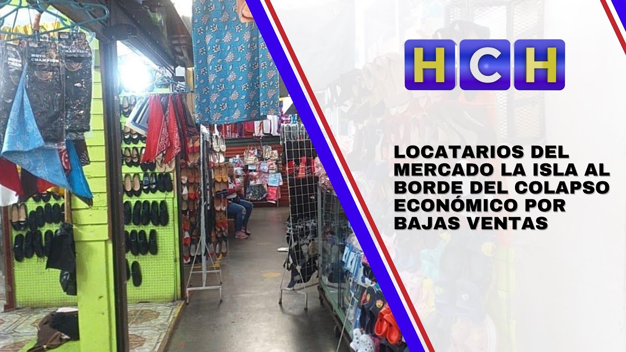 Locatarios del mercado La Isla al borde del colapso económico por bajas ventas