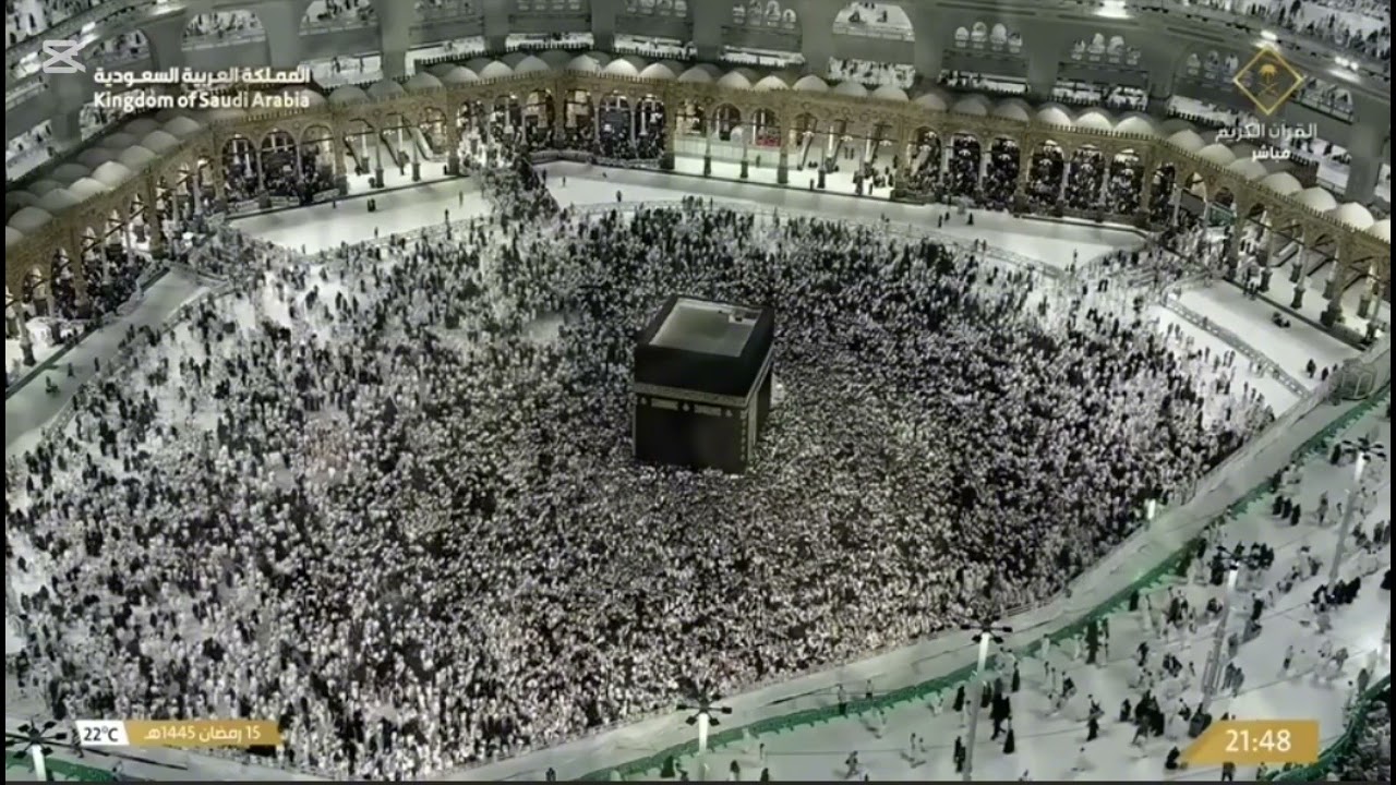 صلاه التراويح الحرم المكي حسين بن عبد العزيز آل الشيخ