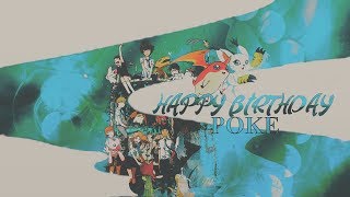 Digimon and Detective Conan AMV ||By your side|| HB-Day Poke