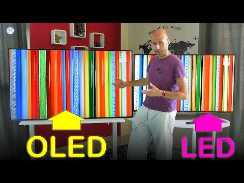 Video: Differenza Tra TV LED E OLED (televisori)