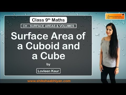 Surface area of a Cuboid and a Cube