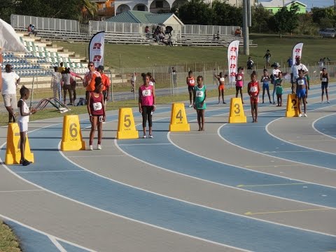 200m Females Rams Primary Champs, St. Kitts