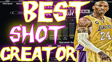 NBA 2K17 • OVER POWERED SHOT CREATOR BUILD! • BEST SHOT CREATOR BUILD AFTER PATCH 7!