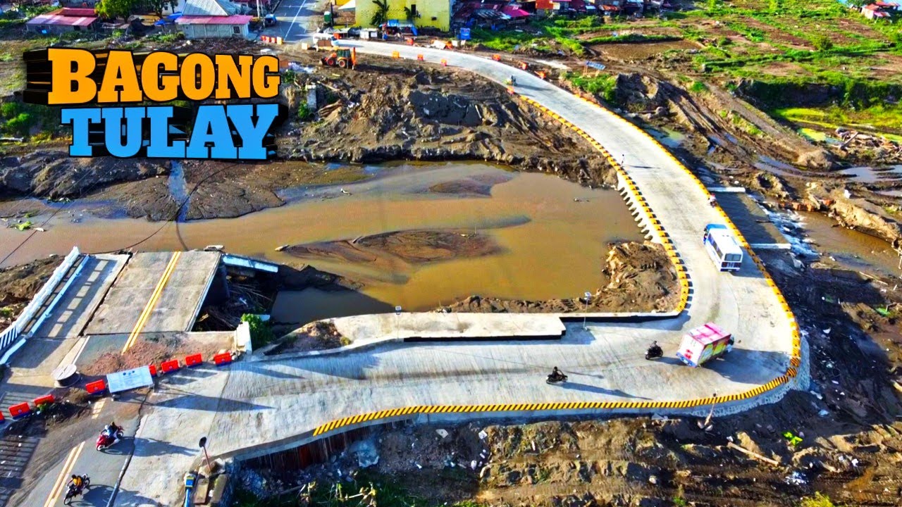 TAPOS NA ANG BAGONG TULAY SA LAUREL BATANGAS | NAPAKA-GANDA AT NAPAKA-TIBAY NG PAGKAKAGAWA NITO!