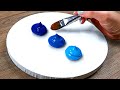 How to paint abstract gold moonhow to make a beautiful painting