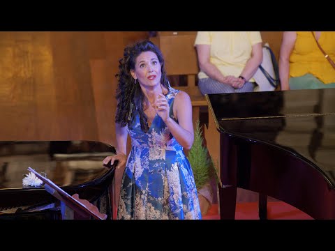 Impresionante interpretación de arias de ópera de Vanessa Goikoetxea en Música en Villafranca