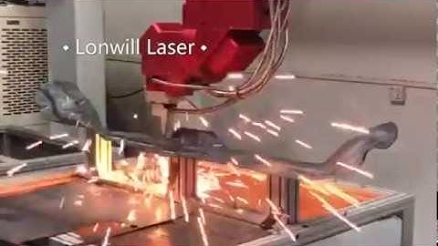 3D 5axis laser cutting robot arm