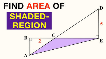 Find Area of Shaded Region Shown In Figure | Important Geometry & Algebra Skills Explained