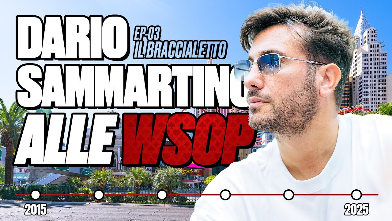 Dario Sammartino alle WSOP | Il braccialetto | Poker vlog EP.3 PokerStarsNews