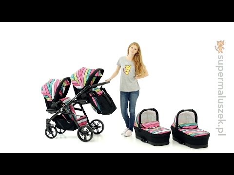 onyx tandem twin pram