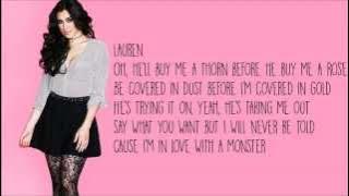 Fifth Harmony - I'm in love with a monster (  Lyrics)