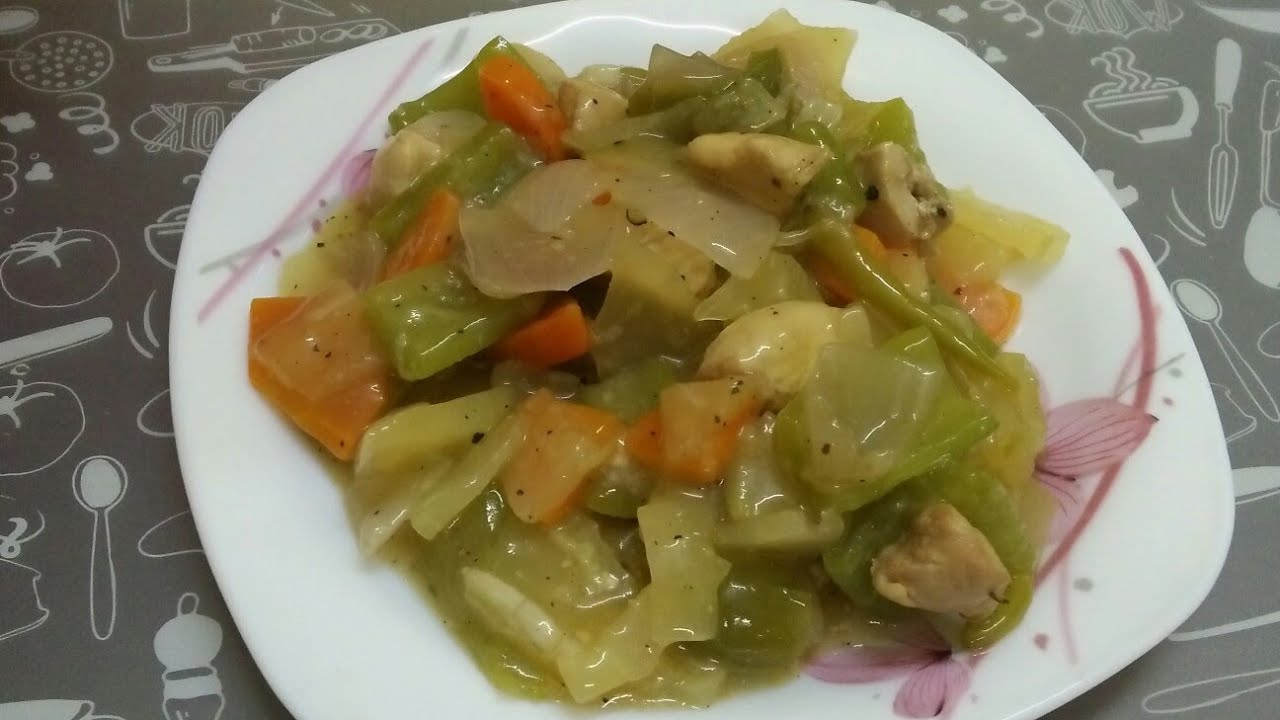 Chicken Chinese Vegetable. Restaurant Style Chinese Vegetable. Chinese