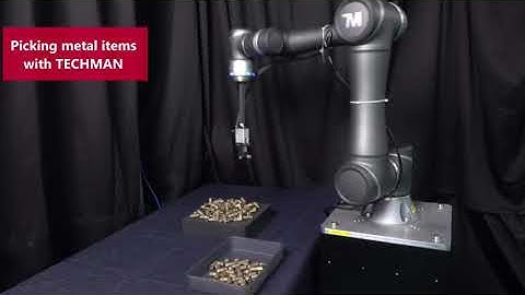 【ACCUPICK】x【Techman Robots】 Picking Metal Items with TM Robots