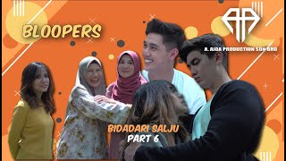 BLOOPERS DRAMA BIDADARI SALJU (PART 6) - ADAM LEE & SWEET QISMINA | A. AIDA PRODUCTION