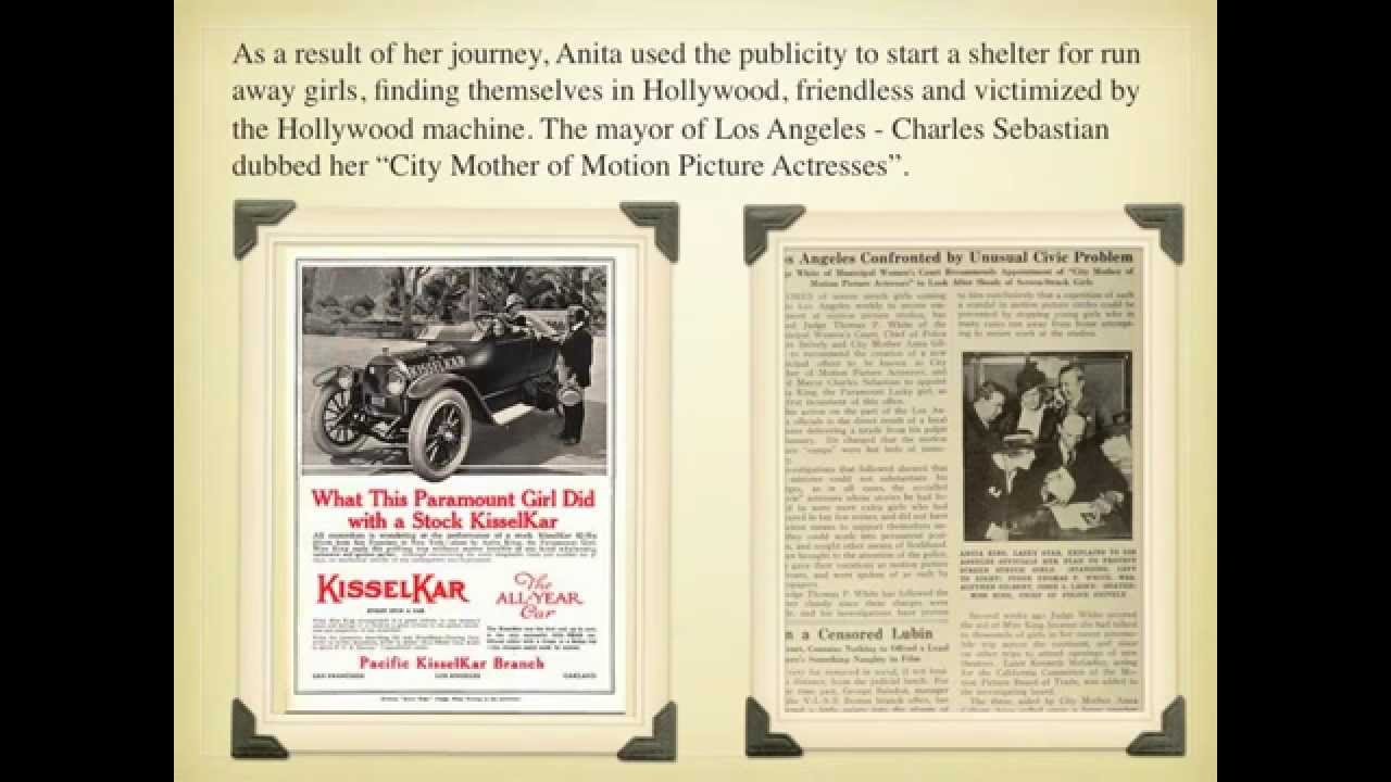 Anita King  - Paramount Girl - Race Car Driver - Centennial Celebration