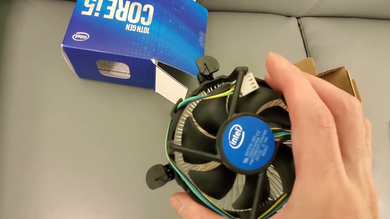 Unboxing Intel 10th Gen i5 10400F comes with Stock cooler 